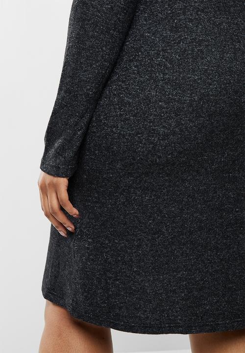 Carmakoma - India long sleeve dress - dark grey