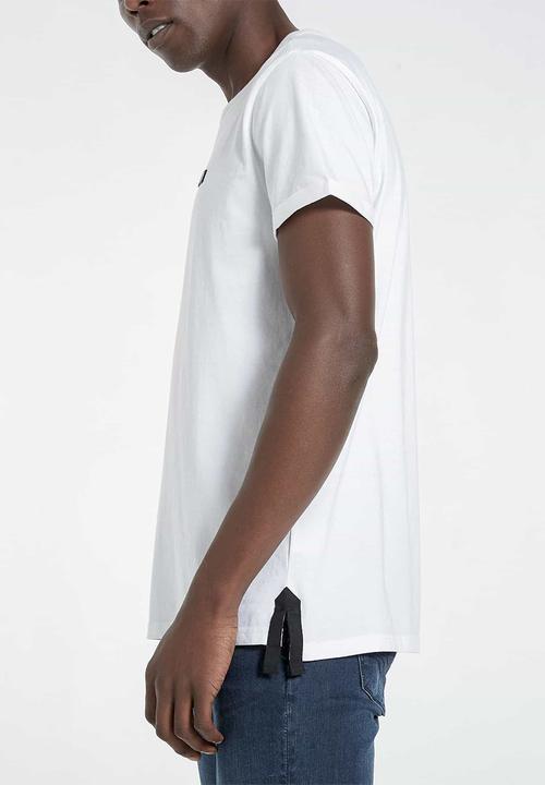 S.P.C.C - Hartt signature stepped hem T-shirt - white