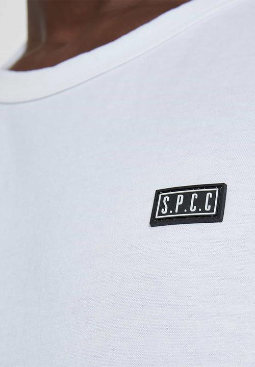 S.P.C.C - Hartt signature stepped hem T-shirt - white