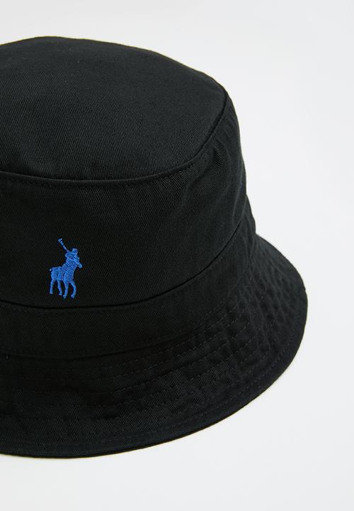 POLO - Sydney twill bucket hat  - black