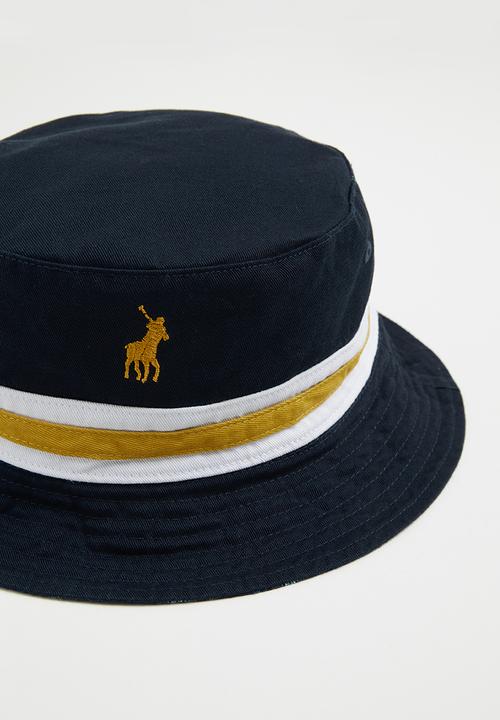 POLO - Mens jeffrey reversible bucket - blue & navy 