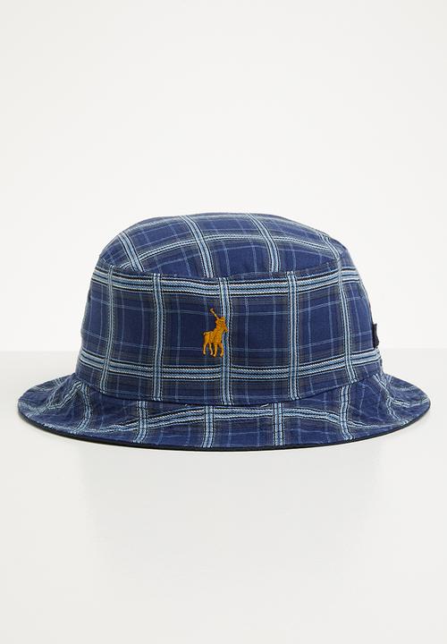 POLO - Mens jeffrey reversible bucket - blue & navy 