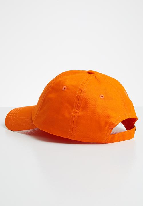 POLO - Mens parker classic peak cap - orange