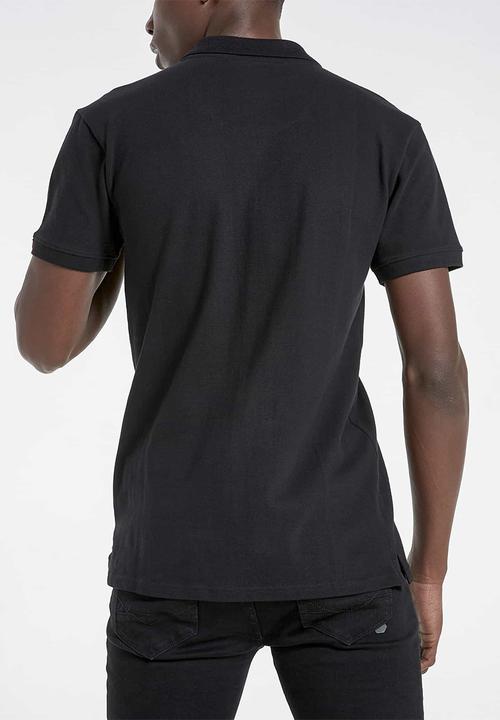 S.P.C.C - Camara signature slim polo - black