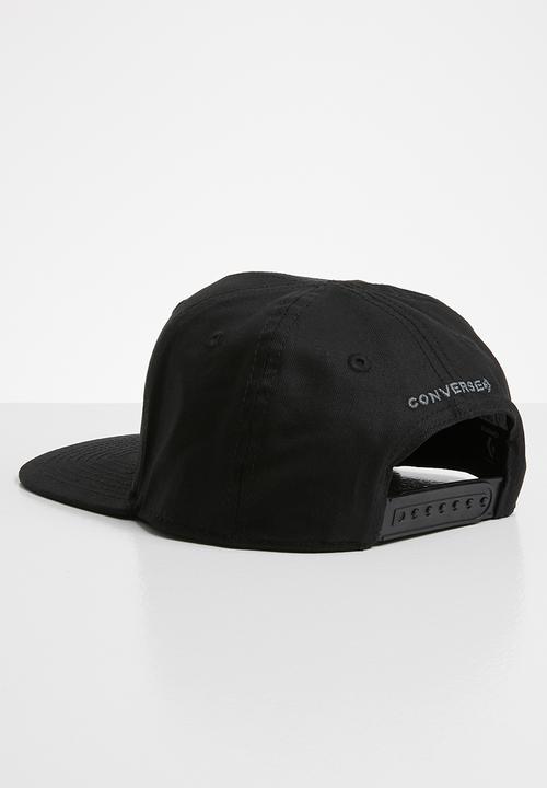 Converse - Can core snapback - black