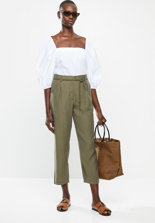 MANGO - Bowie trousers - khaki