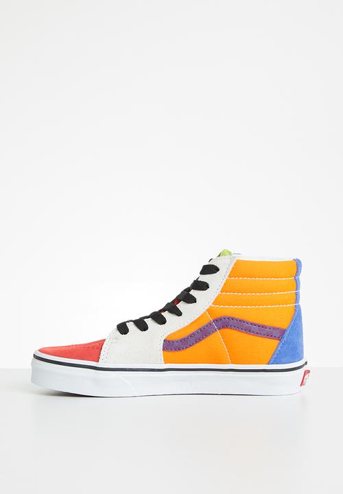 Vans - Uy sk8-hi - grape juice & bright marigold