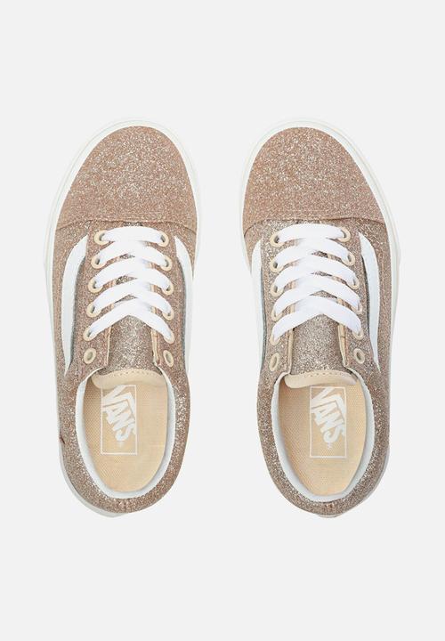 Vans - Uy old skool - (glitter) brazilian sand/white