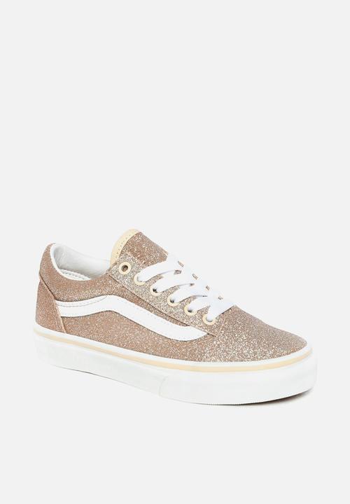 Vans - Uy old skool - (glitter) brazilian sand/white