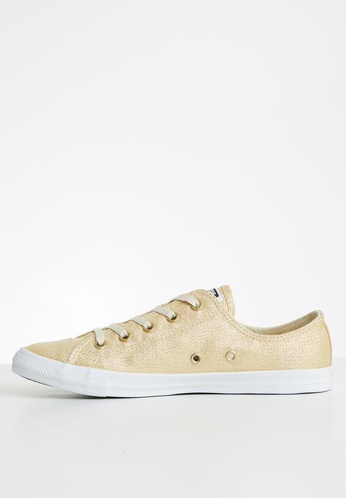 Converse - CTAS Dainty precious metals - light twine & white