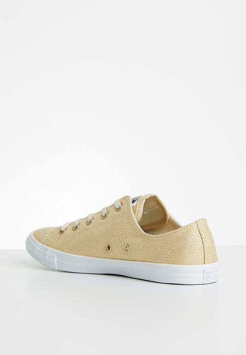 Converse - CTAS Dainty precious metals - light twine & white
