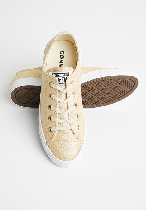 Converse - CTAS Dainty precious metals - light twine & white