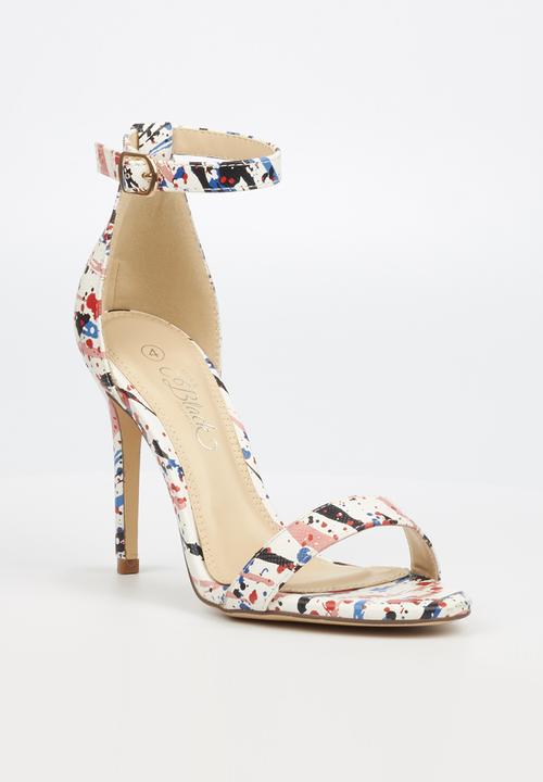 Miss Black - Banksy heel - multi