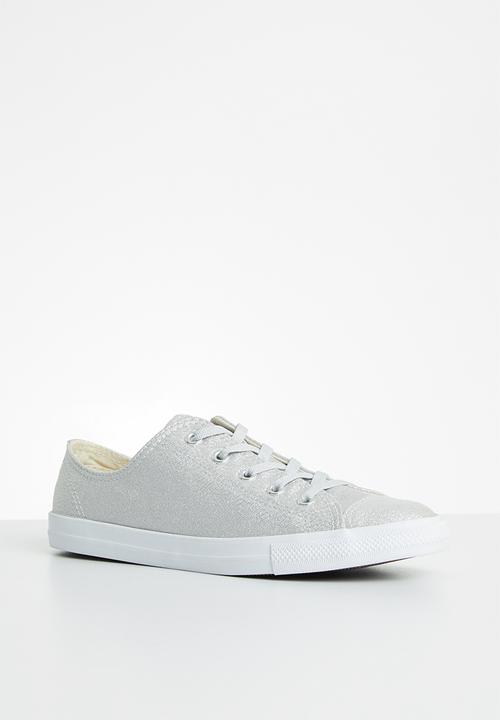 Converse - CTAS Dainty precious metals - silver & white