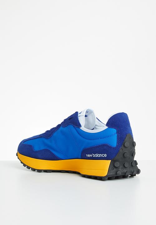 New Balance  - Classic 327 - marine blue & yellow