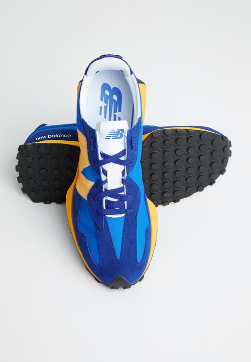 New Balance  - Classic 327 - marine blue & yellow