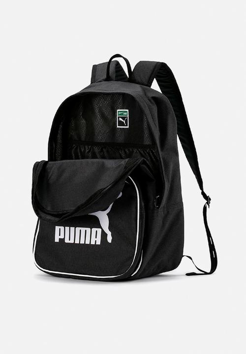 PUMA - Originals backpack retro woven - black