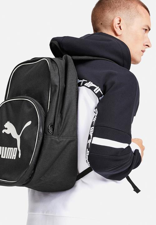 PUMA - Originals backpack retro woven - black