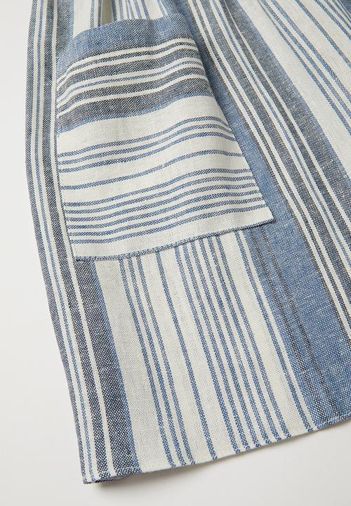 Superbalist Kids - Pocket detail stripe dress - blue