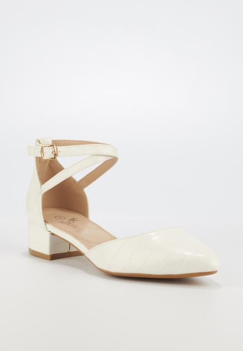 Butterfly Feet - Equator heel - white