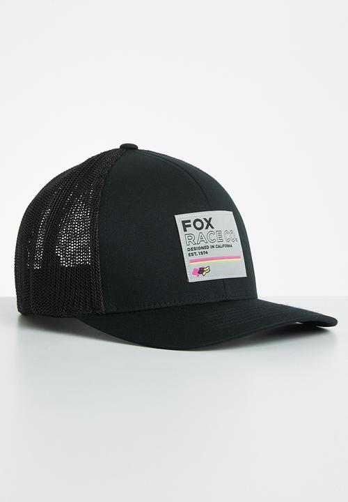 Fox - Analog flexfit cap - black