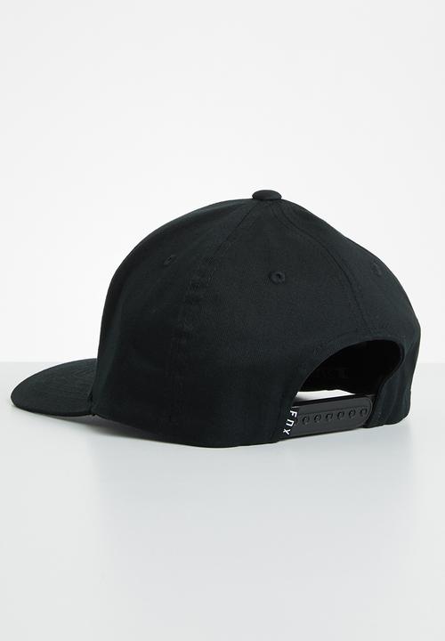 Fox - Legacy moth 110 snapback cap - black