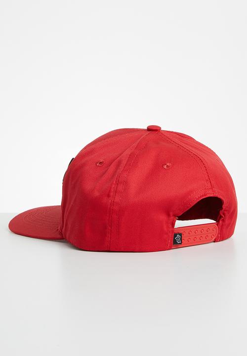 Fox - Forty five prostyle snapback cap - red