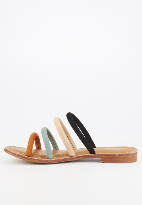 Miss Black - Sicily sandal - multi