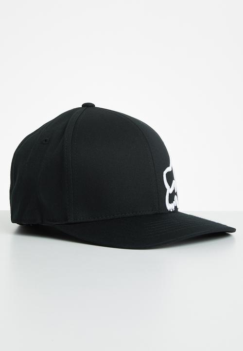 Fox - Flex 45 flexfit cap - black & white