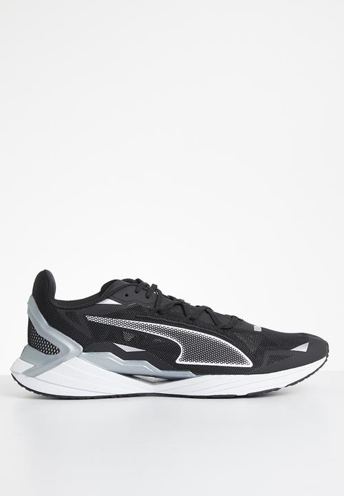 puma black and silver