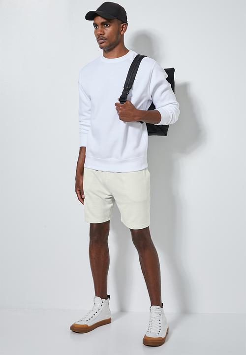 Superbalist - Sunday sweatshorts - neutral 