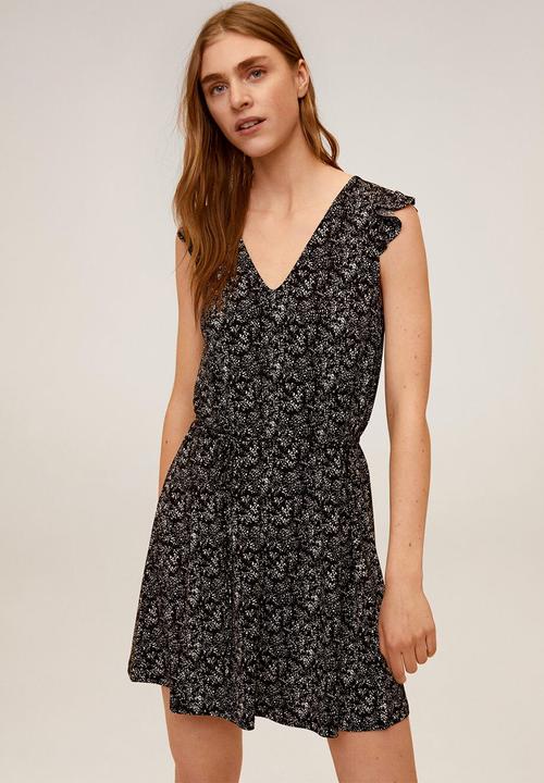 MANGO - Dress gala - black