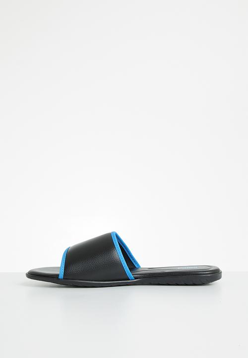 PUMA - Streetcat pure slide jr zadp - puma black & dresden blue