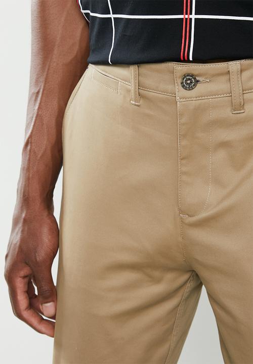 POLO - Carver relaxed fit chino  - khaki