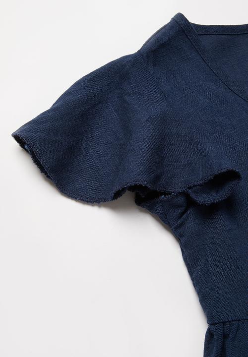 Cotton On - Vanessa short sleeve dress - navy 