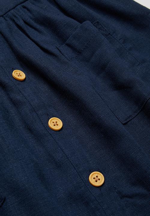Cotton On - Vanessa short sleeve dress - navy 