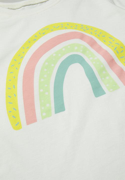Pop Candy - Printed short sleeve tee - milk