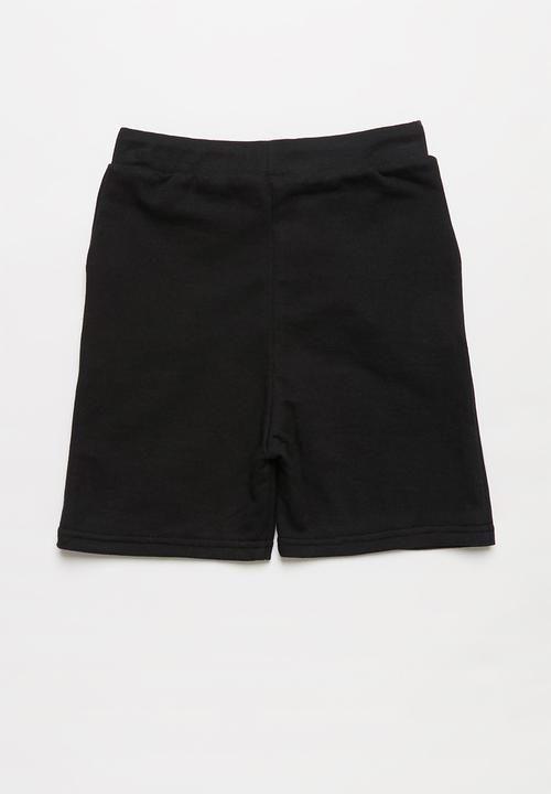 Pop Candy - Boys fleece shorts - black