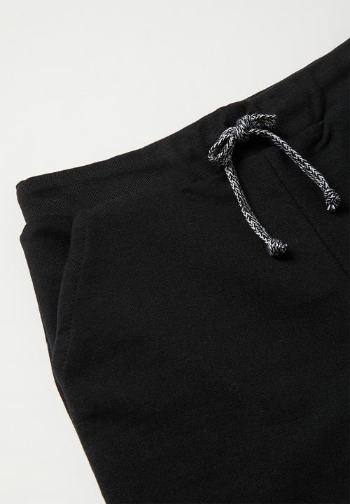 Pop Candy - Boys fleece shorts - black