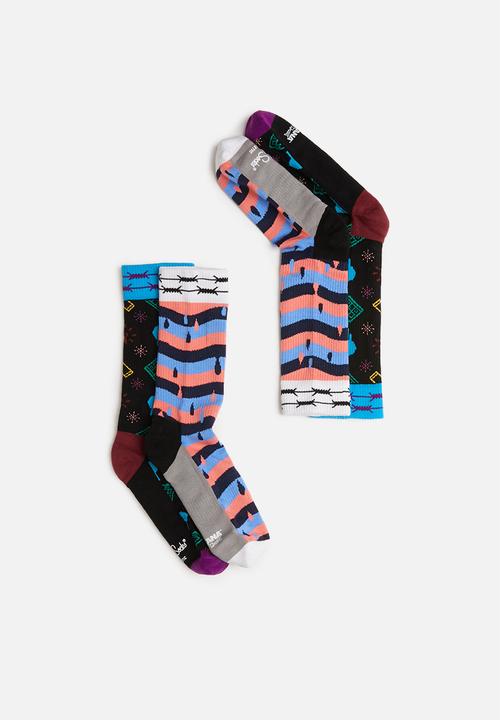 Happy Socks - Montana tube box - multi