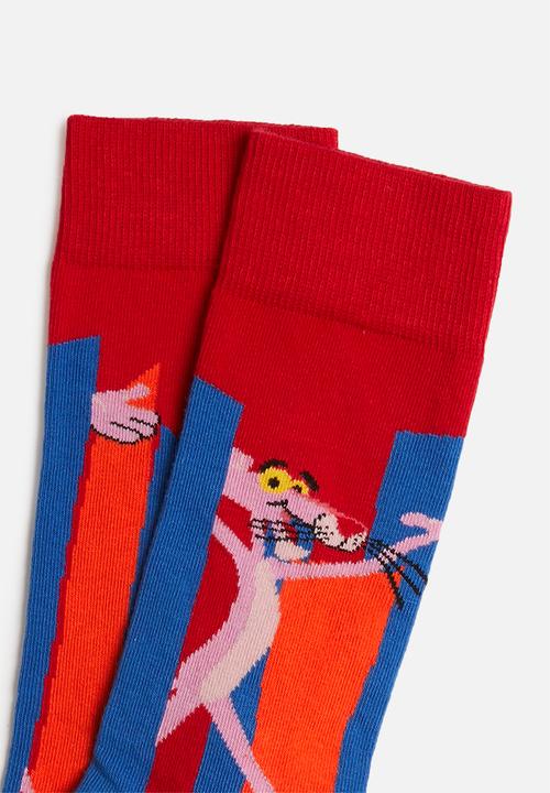 Happy Socks - Pink panther smile pretty socks - multi