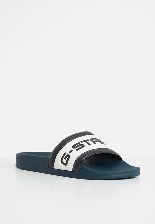 G-STAR - Cart slide iii - navy & white 