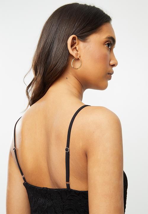 ONLY - Alba short sleeve top - black