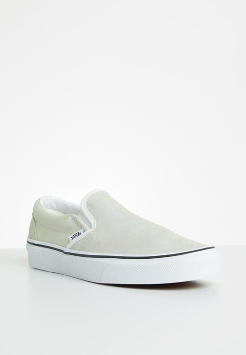 Vans - Ua Classic slip-on - (prism suede) metallic & blanc de blanc