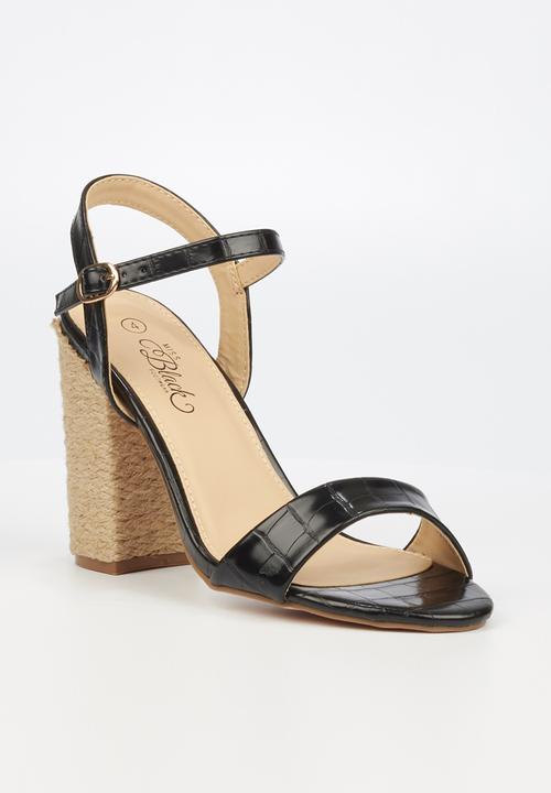 Miss Black - Haya heel - black