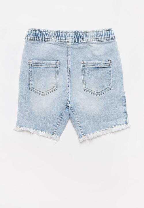 Cotton On - Street slouch short - light blue 