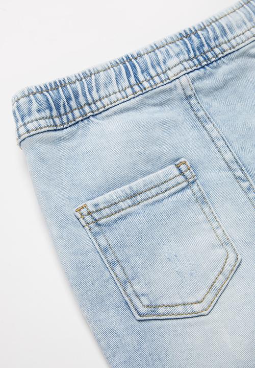 Cotton On - Street slouch short - light blue 