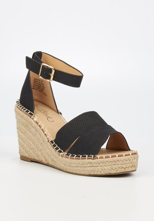 Miss Black - Madden wedge - black