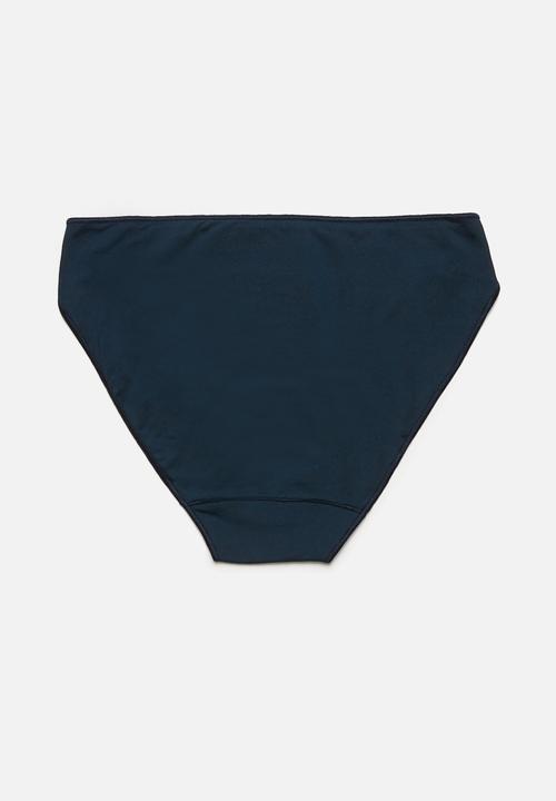 Jockey - Npl bikini 3pk - 2 pln/ 1iht - midnight navy & pink berry