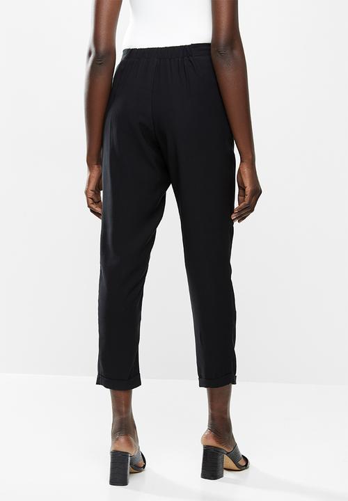 Me&B - Tapered pant - black